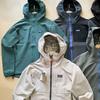 Mens Outdoor Softshell Jacket Windproof Water Resistant Hooded Casual Trendy Fall
