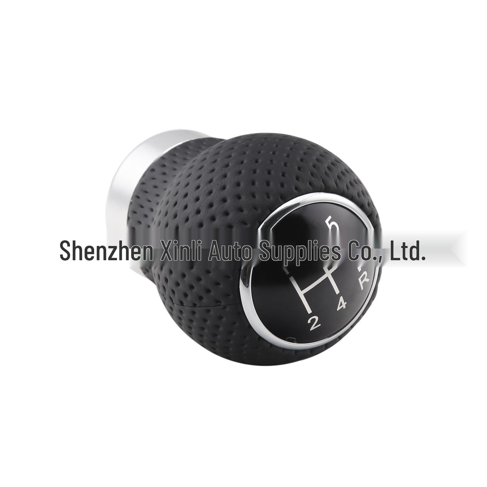 Universal Genuine Leather Manual Gear Shift Knob for Car Modification