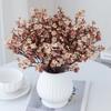 Artificial Flower Silk Gypsophila Peach Home Arch Table Outdoor Garden Wedding Bridal Bouquet Festival DIY Gift Decoration Props