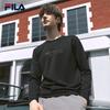 FILA Men's Basic Round Neck Knit Long Sleeve T-Shirt