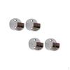 4x Recess Bracket Curtain Rail Support Pole Wall Mount 25mm