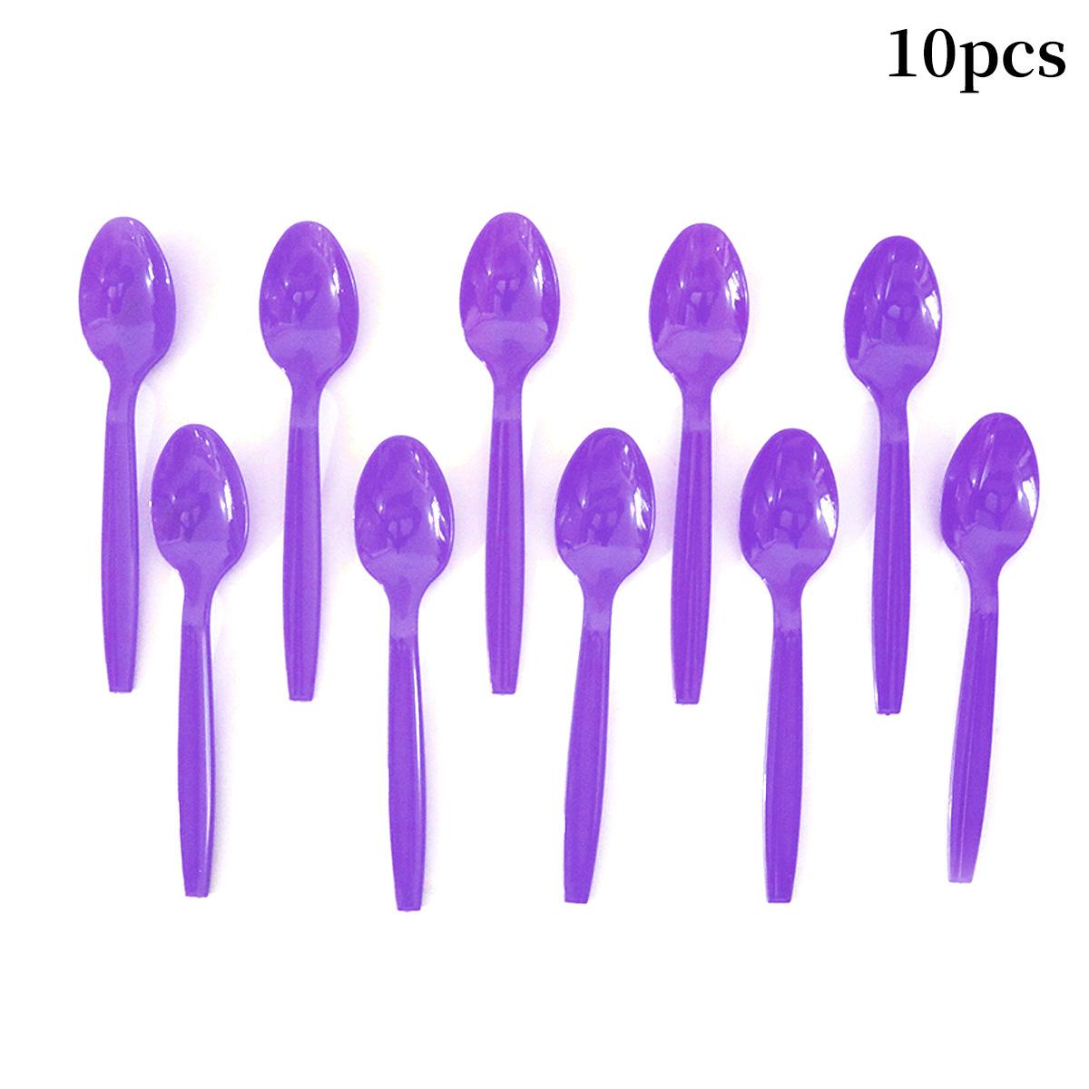 

Сезон Выпускных Школьная Классная Вечеринка Ужин Оформление Черно-Золотая Бумажная Чашка Бумажная Тарелка Бумажная Посуда 10PCS purple spoon