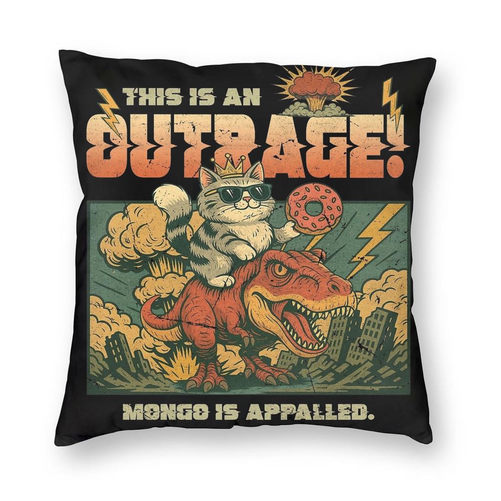 Dungeon Crawler Carl Pillowcase Printing Polyester Cushion Cover Gift  Throw Pillow Case Cover Seater Drop Shipping cm