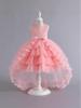 Children's Puffy Tulle Flower Girl Princess Dress - Wedding & Evening Performance Gown