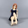 Anime Inoue Orihime Nightdress Sitting Action Figure PVC Model Toy Adult Collection Gift