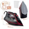 Steam Iron 2600W Berdsen Bd-331 Ceramic Coating Vertical Operation
