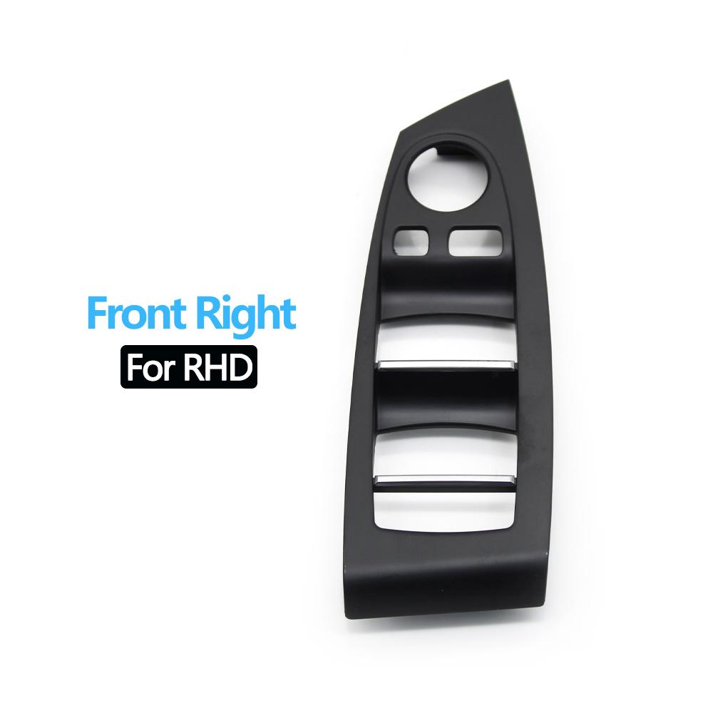 LHD RHD Car Interior Front Rear Left Right Door Window Switch Cover Armrest Panel For BMW 5GT Gran Turismo F07 2010-2017