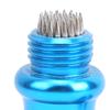 Strumento 3 in 1 per Punta di Biliardo Modellatore e Affilatore per Punta di Stecca da Pool Kit di Attrezzi per Riparazione in Acciaio Inossidabile
