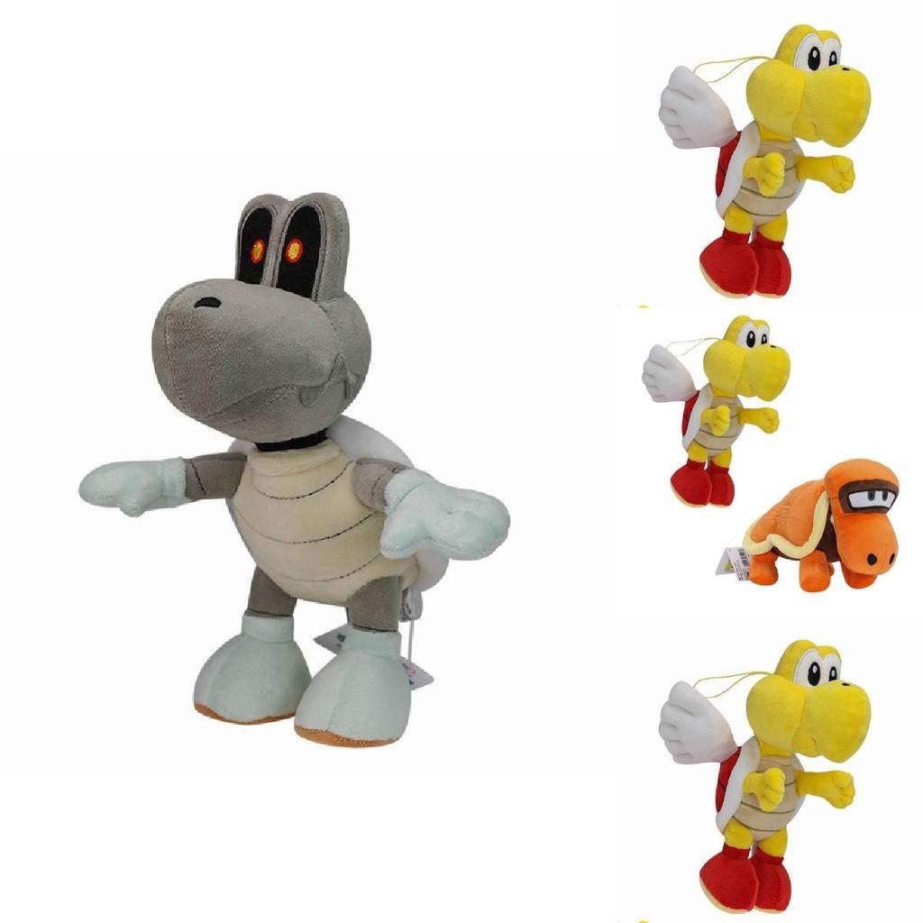 Adorable Mario Flying Slowpoke Turtle Plush Toy With Skull Design And Roller Skates