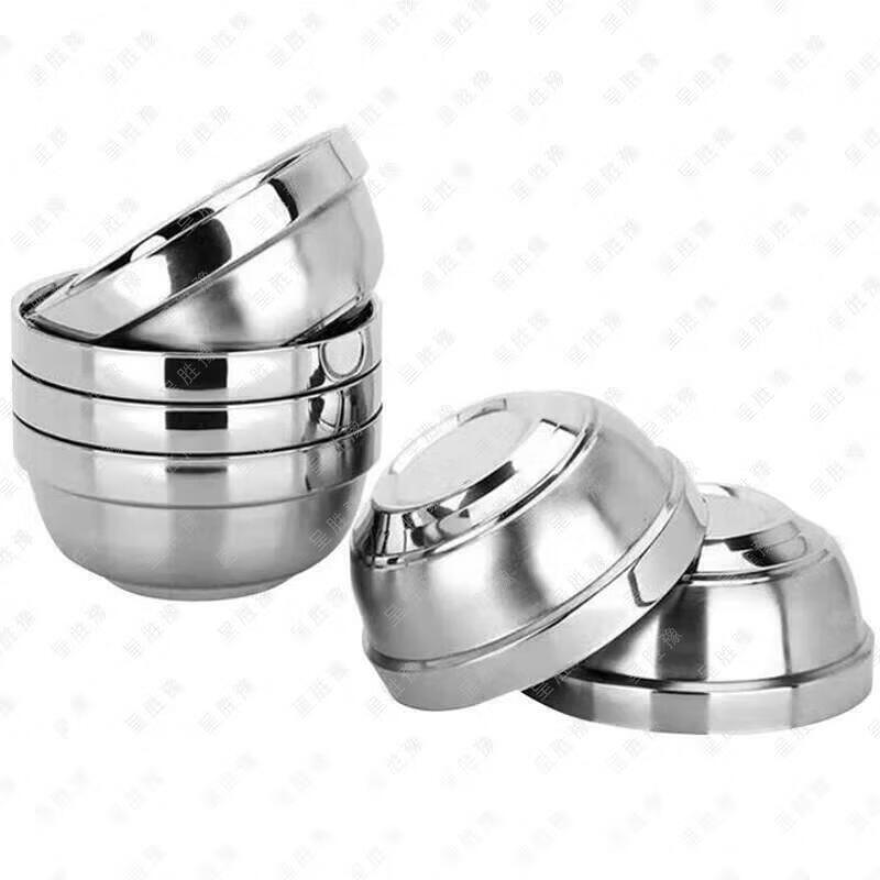 304 Stainless Steel Insulated Double-Layer Bowl