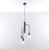 Lampa Wisząca Duomo 3 E27 Czarny Sollux Sl.0302