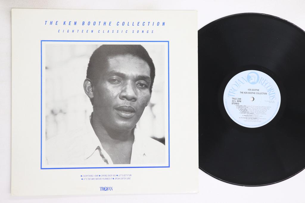 LP Record KEN BOOTHE - Ken Boothe Collection (Eighteen Cla TRLS249 TROJAN RECORDS 1987 UK Reggae, Ska & Dub Used