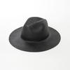 European and American Fashion Casual Hand-woven Papyrus Wide-brimmed Jazz Hat Summer Outdoor Travel Sun Protection Sunshade Straw Hat Tide