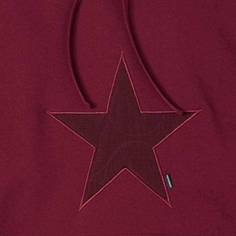 Converse Authemtic FW22 Sweatshirt Men's Burgundy 10025051-A03
