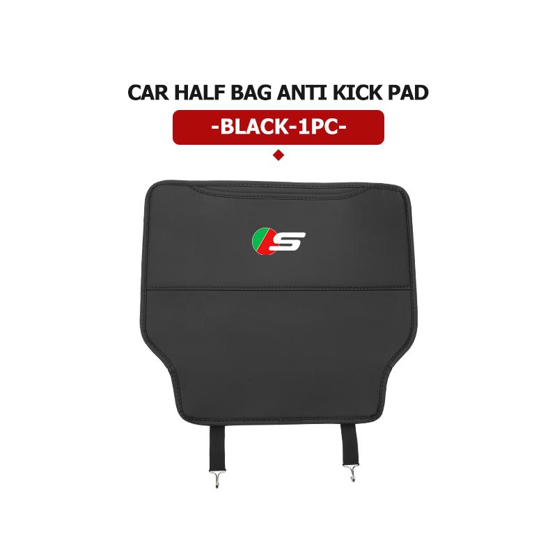 Car Seat Backrest Anti Kick Pad Protector Mat Storage Bag Emblem Accessories For Jaguar XK S-Type F-Type X-Type F-Pace I-Pace HH1