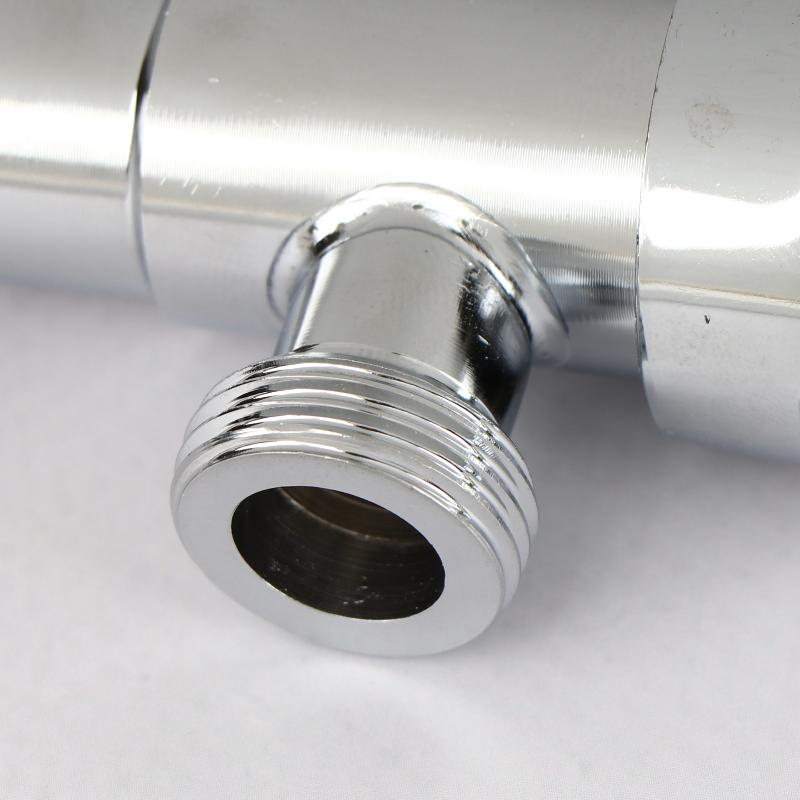 Stainless Steel Bathroom Quick Opening Triangle Valve Accessories 2 Way Angle Valve Bath Bidet Sprayer Toilet Shower Head Parts