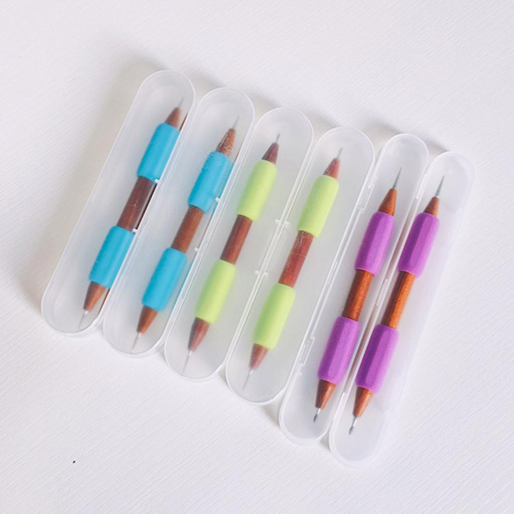 Pottery Texture Carving Tool Double-Ended Carving Needle Engraving Needle Ceramics Decorative Shape Tool for Art Craft