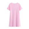 Fashion Style 2024 Fall and Winter New Women's Clothing Bowknot Decoration Knitting Round Neck Short Sleeve Dress 2142210