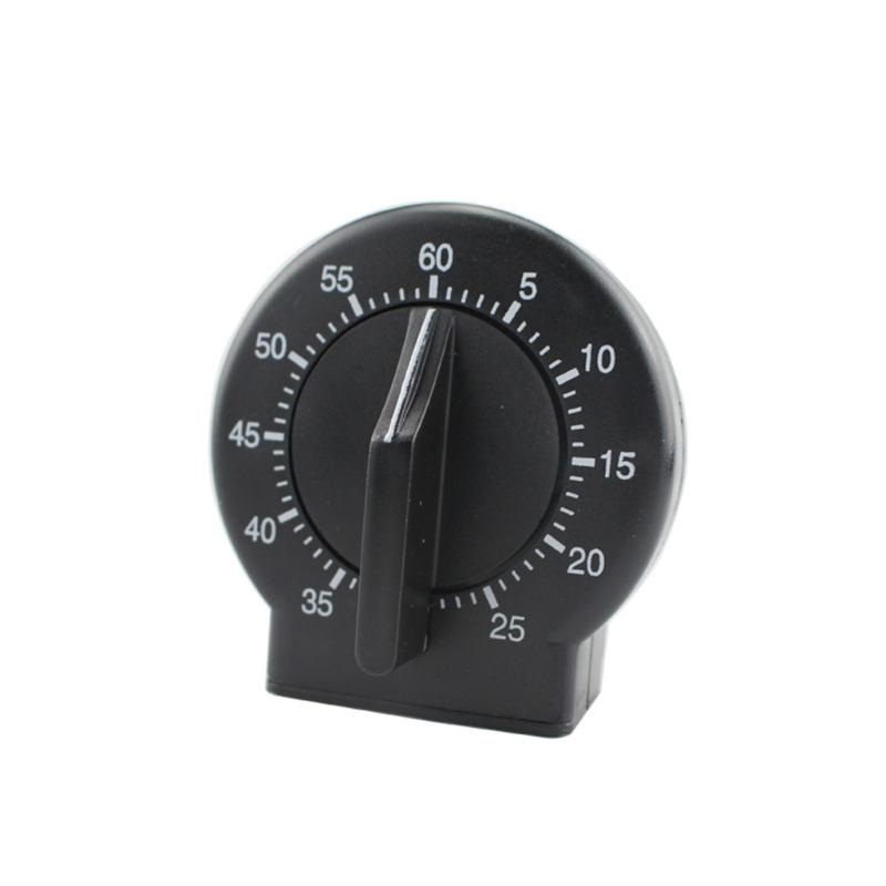 Mechanical Count Down Timer Wind Up 60 Minutes Accurate Timing for Cooking Studying Camping Round Shape Easy to Use Timer