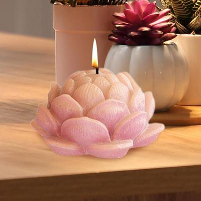 Silicone Candle Mold Aromatherapy Candle Molds Reusable Silicone Casting Molds Epoxy Casting Molds Crafting Flower Soap Molds