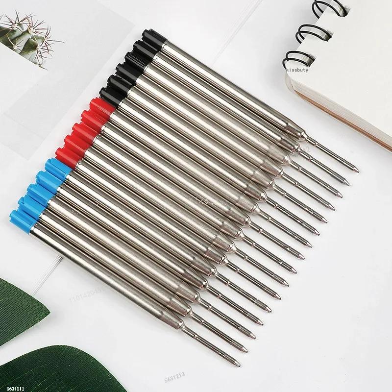 5/10/20pcs L:3.9 In/99mm Ballpoint Pen G2 Refills for Medium Point Blue Red Black Ink Rods for Writing Office Stationery