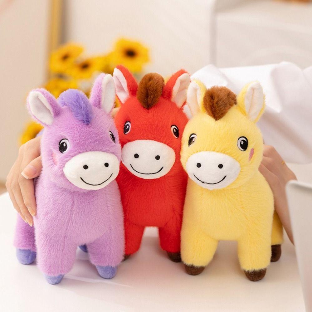 Lucky Horse Horse Animal Stuffed Toy Soft Horse Plush Doll Pentant  Birthday Gift