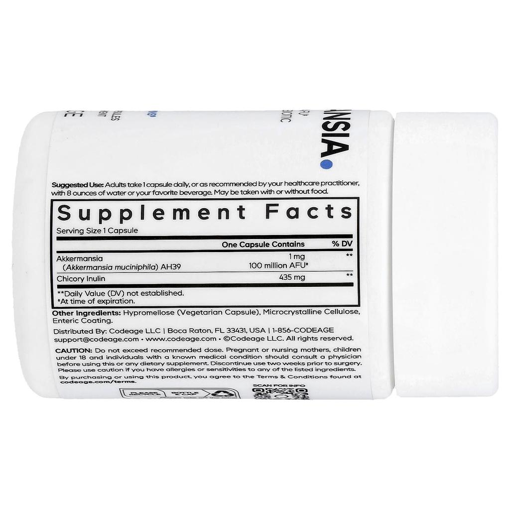 Akkermansia, Veggie Capsules 30