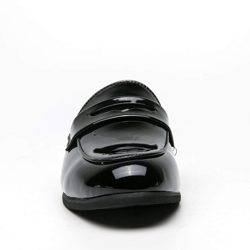 Fashion Leather Shoes Man Casual Loafers Luxury Design Slip on Male Dress Shoes Leisure Style Big Size Good Wear-resistant Sole