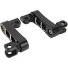 Generic Motorcycle Foot Pegs Bracket, Adjustable Highway Foot Pegs Extension Brackets, Passenger Highway FootPegs Male Mount Foot Peg Clamp Support