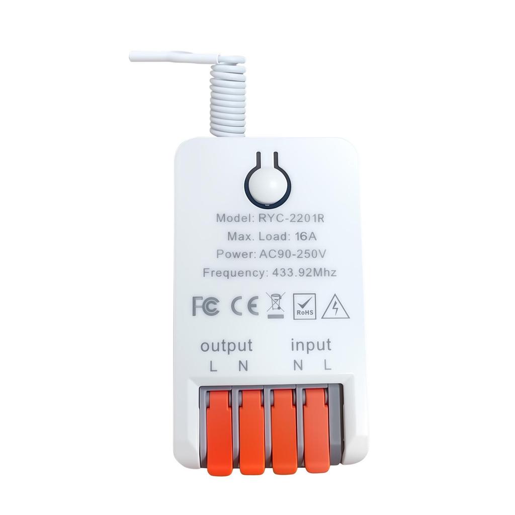 433 Wireless Remote Switch: Adhesive Wall Panel, US Standard, AC110V/220V
