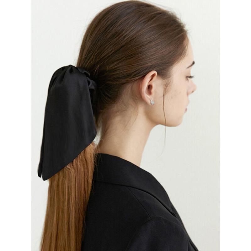Bow Hair Band, Headband, Female Streamer, Tied Hair Rope, Korean Internet Celebrity Tied Hair, Rubber Band, Headgear Ins Temperament Headband