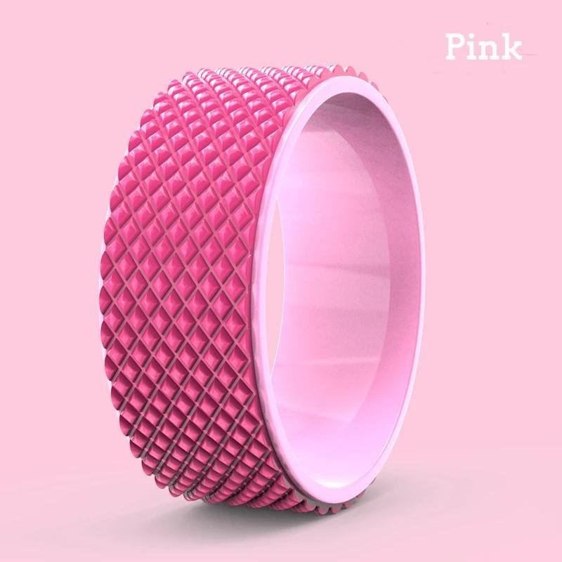 

Колесо для йоги. Заднее колесо от болей в спине. Растягивает и укрепляет мышцы корпуса. Снимает напряжение с мышц и связок. 4D-Pink