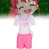 Pripara Character Cosplay Dance Practice Costume Girl Role Play Pink Set Clothes