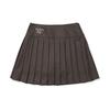 MALBON GOLF Wool Pleated Skirt Brown (Woman)
