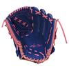 Rawlings HYPER TECH COLOR SYNC Baseball Throw Glove, Soft, Pitcher's, GR6HTCA15W, Indigo/Pink, 11.75 inches, Right-Handed