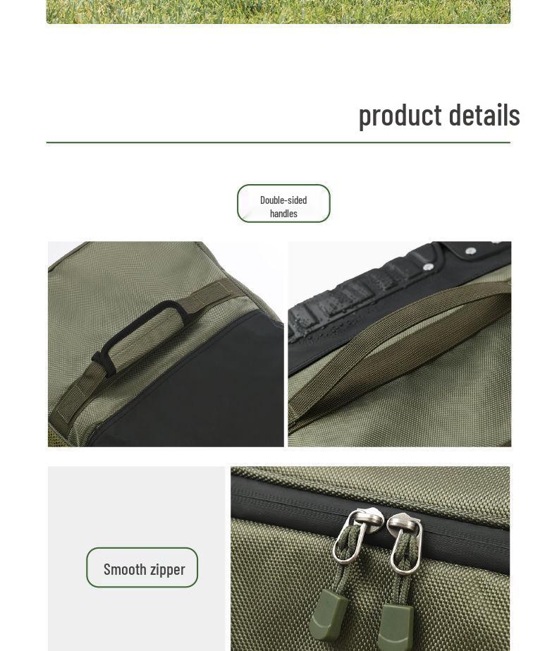 Khaki Multifunctional Wheeled Camping Backpack and Storage Bag - Large Capacity for Men