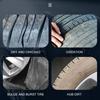 Car Tire Wax 100g Rims Brightener Cream Stain Dust Remover For Alloy Chrome Aluminum Rims On Car Truck SUV Vehicle RV
