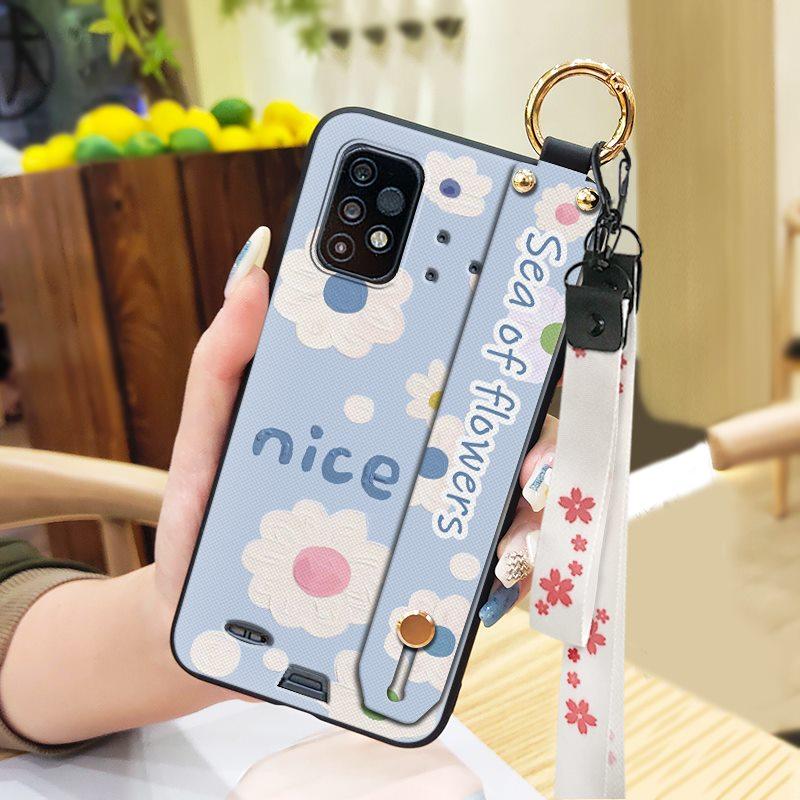 Anti-dust Lanyard Phone Case For UMIDIGI Bison GT2/GT2 Pro Wristband Wrist Strap Waterproof Dirt-resistant Anti-knock