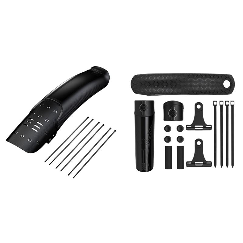 Adjustable Road Bike Mudguard Front / Rear Mudguard Mountain Bike Mudguard Bike Mudguard Enduring Easily To Install