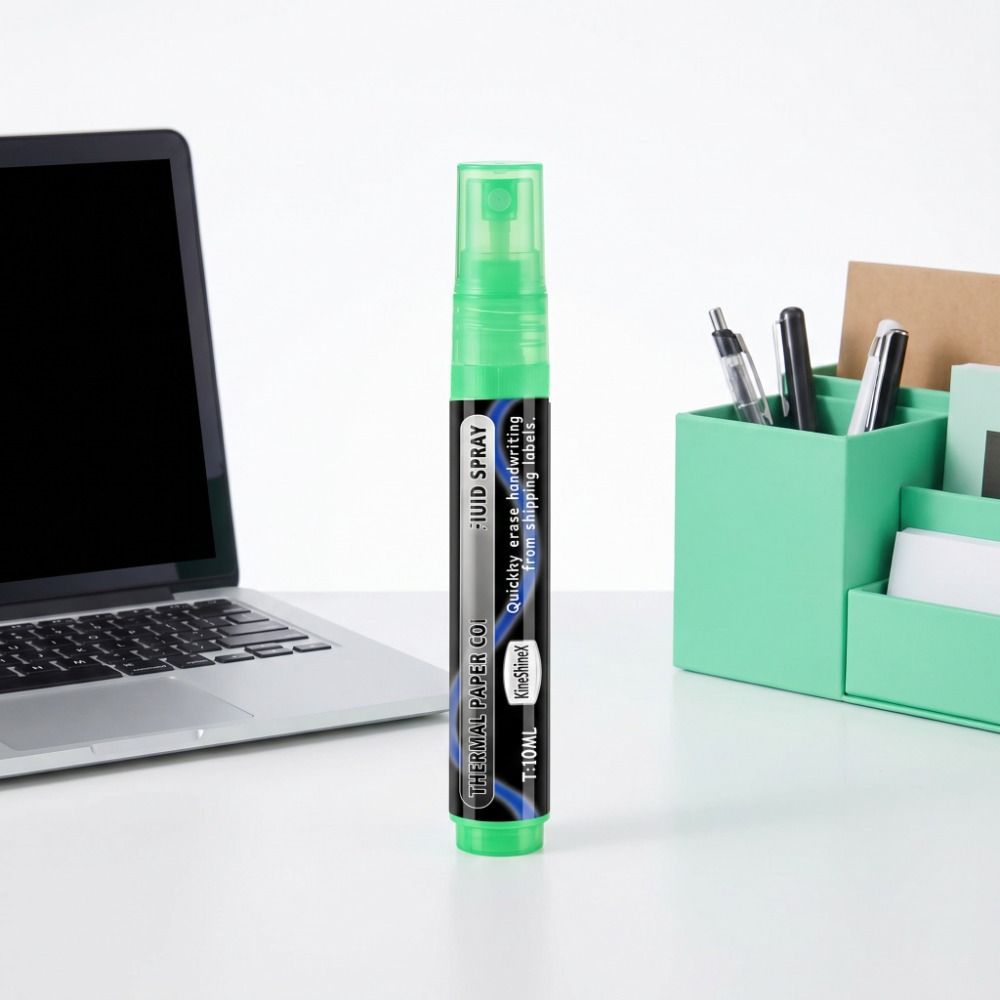 Portable Thermal Paper Erasing Pen Quickly 10ml Capacity Data Erasing Pen Remove Address Phone Shipping Labels Bills