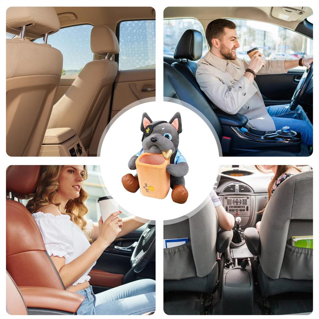 2 In 1 Creative Car Mounted Tissue Box Cartoon Garbage drawer box Tissue Holder Key Phone Storage Box Car decoration Supplies