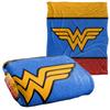 Wonder Woman Silky Tricolor Logo Supersoft Blanket