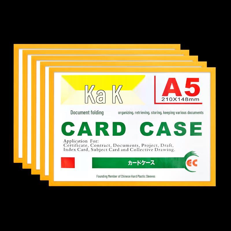 Magnetic A4 Document Display Sleeves