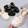 Girls Leather Shoes Spring and Autumn Children's Soft Sole Princess Shoes for Middle and Large Children Girls Performance Shoes