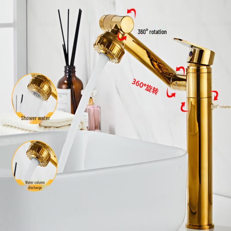 TLXT Maneki-Neko Rotating Hot Water Faucet