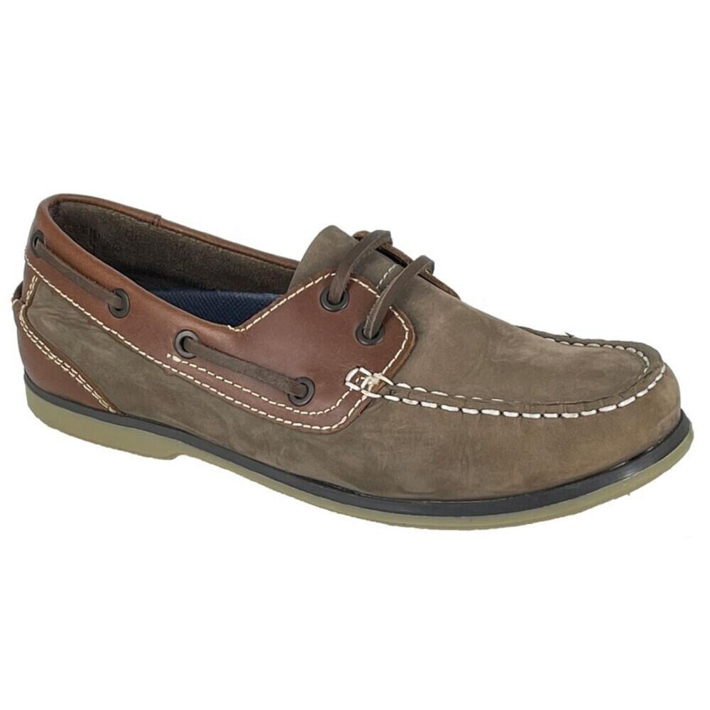 Rdek Womens/Ladies Leather Boat Shoes