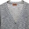 Missoni Made In Italy Border Pattern Long Sleeve V Neck Knit Cardigan 44 Women Used