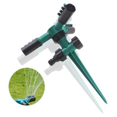 Sistema de aspersão de água para jardim, rotação automática de 360 graus, acoplamento rápido, bico giratório, suprimentos de irrigação de jardim