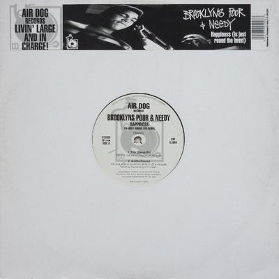 12inch Record BROOKLYN'S POOR & NEEDY - Happiness (Is Just Round The Bend) ILL004 Air Dog Records 1995 UK Dance & Electronica Used
