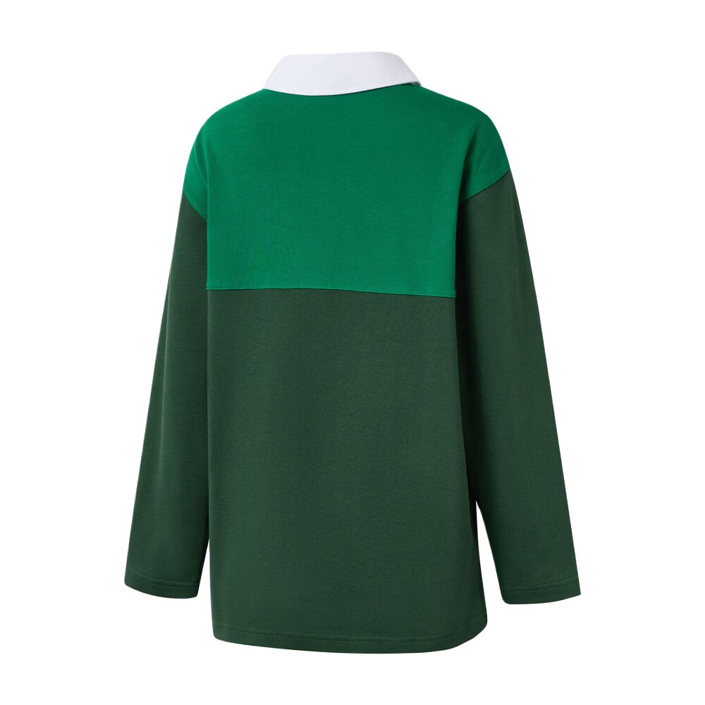 Women's Nike Polo Shirts Women's Green Polo Collar Moderate